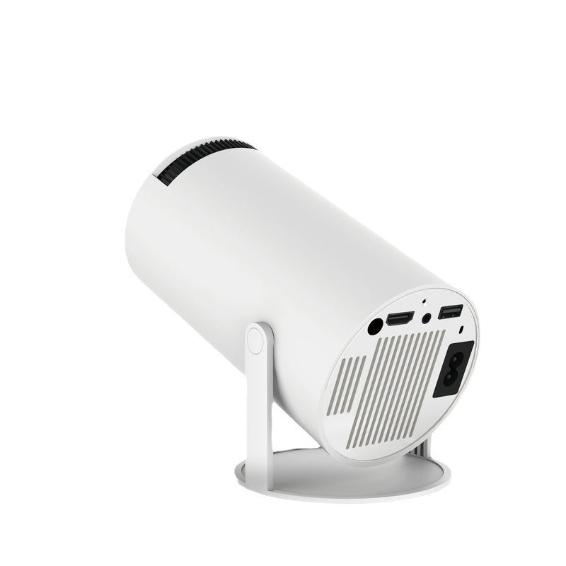 HY300Pro+ 高清家庭投影機 170流明 720P解像度 支援藍牙 Wi-Fi 手動對焦 支援1080P及4k解碼 投影機家用 (連支架)